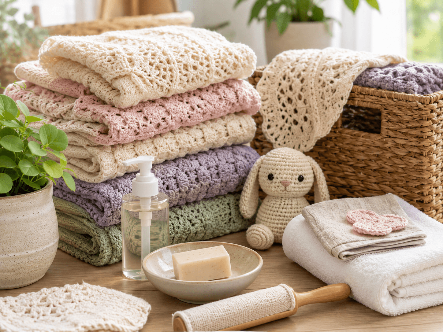 Thú len handmade cần được bảo quản nhẹ nhàng